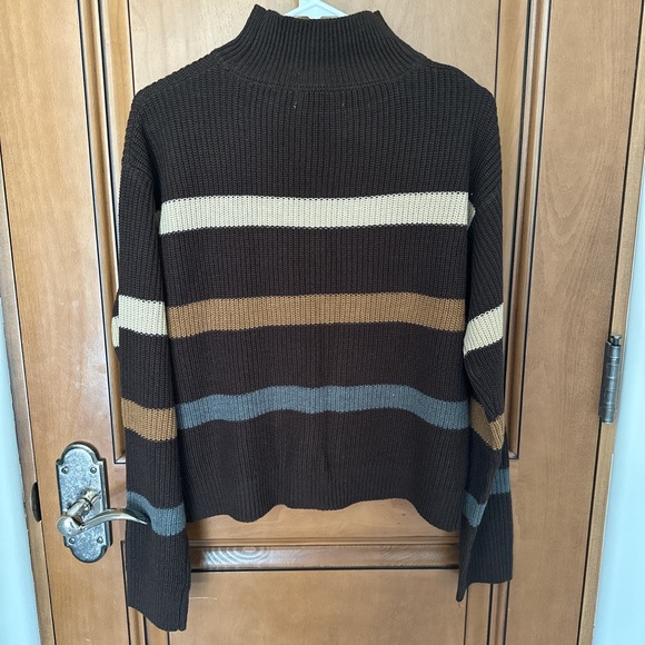 brown sweater with turtleneck - Picture 2 of 2